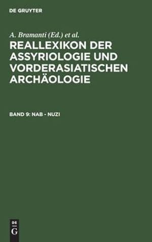 Bild des Verk�ufers f�r REALLEXIKON DER ASSYRIOLOGIE UND VORDERASIATISCHENARCHAOLOGIE by Weidner, Ernst, Soden, Wolfram Von, Edzard, Dietz O [Hardcover ] zum Verkauf von booksXpress