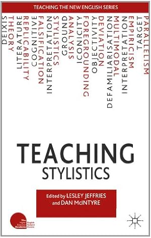 Imagen del vendedor de Teaching Stylistics (Teaching the New English) [Hardcover ] a la venta por booksXpress