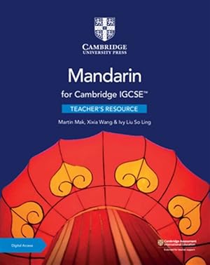Seller image for Cambridge Igcse Mandarin As a Foreign Language Teacher's Resource + Cambridge Elevate -Language: chinese for sale by GreatBookPrices
