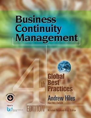 Immagine del venditore per Business Continuity Management: Global Best Practices, 4th Edition [Soft Cover ] venduto da booksXpress