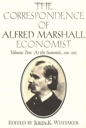 Bild des Verkufers fr The Correspondence of Alfred Marshall, Economist (Volume 2) by Marshall, Alfred [Hardcover ] zum Verkauf von booksXpress