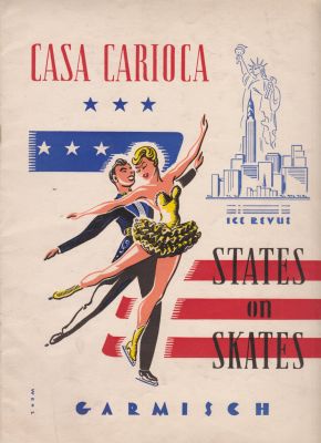 States on Skates Ice Revue Program by Casa Carioca