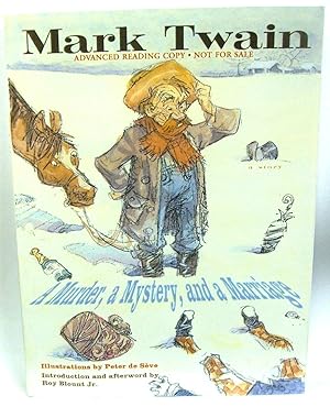 Seller image for A Murder, A Mystery, and a Marriage by Twain, Mark Introduction and afterword by Roy Blount Jr. Illustrations by Peter de Seve for sale by Robinson Street Books, IOBA