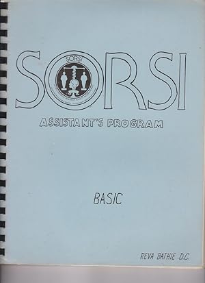 Sacro Occipital Research Society International (SORSI) Assistant's Program Basic by Bathie, Reva J.