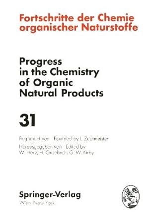 Imagen del vendedor de Fortschritte der Chemie Organischer Naturstoffe / Progress in the Chemistry of Organic Natural Products (Volume 31) (English and German Edition) by Andersen, N. H., Brady, St. F., Harris, Th. M., Harris, C. M., Hecker, E., Hindley, K. B., McGregor, D. N., Roberts, J. C., Marshall, J. A., Schmidt, R., Schrauzer, G. N., Swan, G. A., Tamm, Ch., Wagner, H., Winterfeldt, E. [Paperback ] a la venta por booksXpress