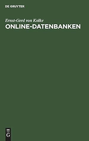 Imagen del vendedor de Online-Datenbanken (German Edition) [Hardcover ] a la venta por booksXpress