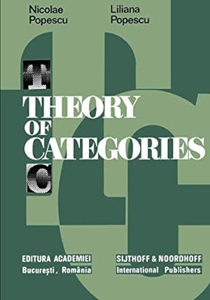 Seller image for Theory of Categories by Popescu, Nicolae [Paperback ] for sale by booksXpress