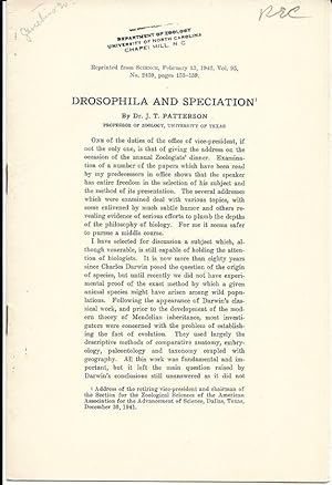 Drosophila and Speciation by Patterson, J. T.