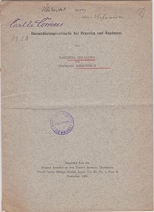 Bastardierungsversuche bei Brassica und Raphanus by Terasawa, Yasufusa; Naomasa Shimotomai