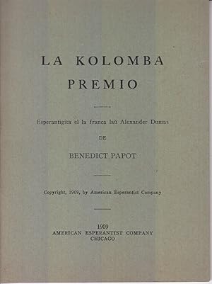 Seller image for La Kolomba Premio by Papot, Benedict for sale by Robinson Street Books, IOBA