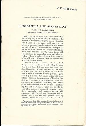 Drosophila and Speciation by Patterson, J. T.