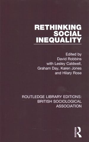 Imagen del vendedor de Rethinking Social Inequality a la venta por GreatBookPrices