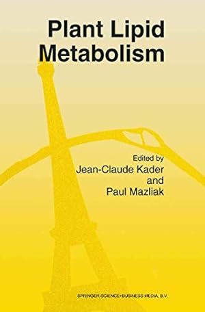 Bild des Verkufers fr Plant Lipid Metabolism [Soft Cover ] zum Verkauf von booksXpress