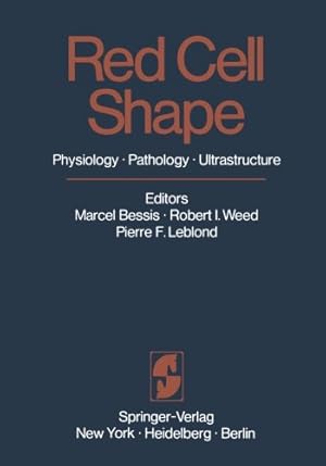 Seller image for Red Cell Shape: Physiology, Pathology, Ultrastructure [Paperback ] for sale by booksXpress