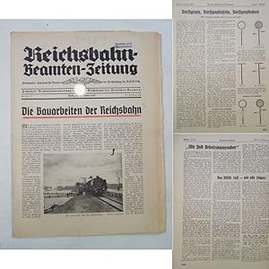 Bild des Verkufers fr Reichsbahn-Beamten-Zeitung. Folge 21 vom 18. Oktober 1936, 4. Jahrgang * Stempel "Sammlung E b e n b  c k " (= Mnchner Blutordenstrger) zum Verkauf von Galerie fr gegenstndliche Kunst