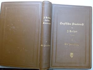 Bild des Verkufers fr Englisches Staatsrecht mit Bercksichtigung der fr Schottland und Irland geltenden Sonderheiten. 2.Band: Die Verwaltung. Handbuch des Oeffentlichen Rechts. IV. II. 4. II. zum Verkauf von Antiquariat Heinzelmnnchen