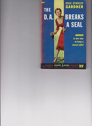 Bild des Verkufers fr The D.A. Breaks A Seal by Eric Stanley Gardner zum Verkauf von Robinson Street Books, IOBA