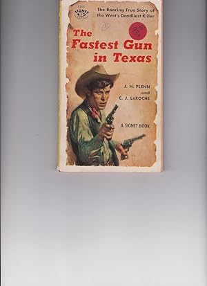 Bild des Verkufers fr The Fastest Gun in Texas by Plenn, J.H. and LaRoche, C.J. zum Verkauf von Robinson Street Books, IOBA