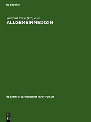 Imagen del vendedor de Allgemeinmedizin (de Gruyter Lehrbuch Mit Repetitorium) [Hardcover ] a la venta por booksXpress