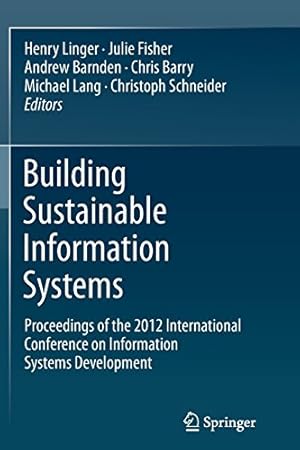 Imagen del vendedor de Building Sustainable Information Systems [Paperback ] a la venta por booksXpress