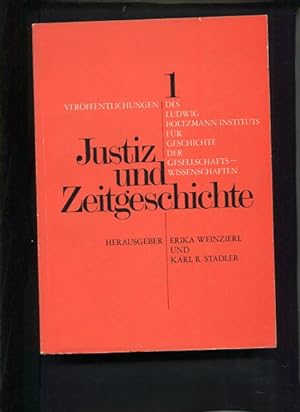 Immagine del venditore per Justiz und Zeitgeschichte GGW 1 venduto da Antiquariat Buchkauz