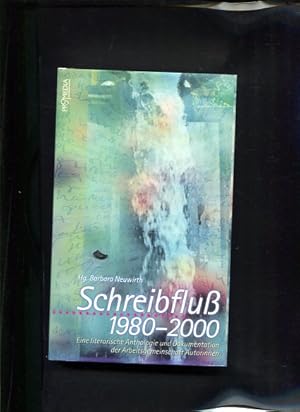 Bild des Verkufers fr Schreibflu 1980 - 2000 eine literarische Anthologie und Dokumentation der Arbeitsgemeinschaft Autorinnen zum Verkauf von Antiquariat Buchkauz