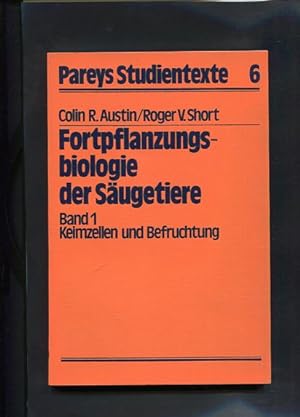 Seller image for Fortpflanzungsbiologie der Sugetiere Pareys Studientexte 6, 7, 8, 9, 10 for sale by Antiquariat Buchkauz