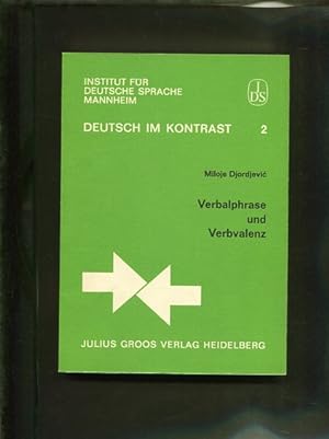 Seller image for Verbalphrase und Verbvalenz. Deutsch im Kontrast. Band 2. for sale by Antiquariat Buchkauz