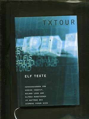 Bild des Verkufers fr TXTOUR 1999. Elf Texte zum Verkauf von Antiquariat Buchkauz