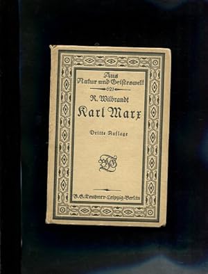 Bild des Verkufers fr Marx Karl Versuch einer Wrdigung Aus Natur und Geisteswelt, 621 Bndchen zum Verkauf von Antiquariat Buchkauz