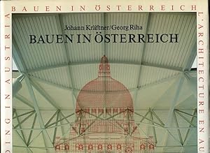 Immagine del venditore per Bauen in sterreich. Building in Austria. L'architecture en Autriche, Deutsch, englisch, Franzsisch. Die Fortfhrung einer grossen Tradition. Hrsg. von Traute Franke u. Gerhart Langthaler. bers. in d. engl. Sprache Gnter Treffer, in d. franz. Sprache Gnter Treffer u. Alexander Potyka . venduto da Antiquariat Buchkauz