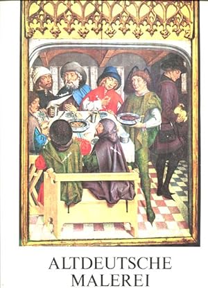 Bild des Verkufers fr Altdeutsche Malerei zum Verkauf von Antiquariat Buchkauz