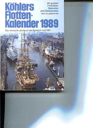 Bild des Verkufers fr Khlers Flottenkalender 1989. zum Verkauf von Antiquariat Buchkauz