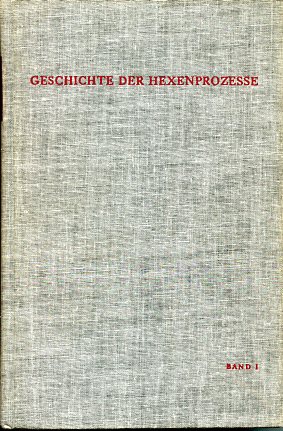 Bild des Verkufers fr Geschichte der Hexenprozesse 2 Bnde Neu bearb. u. hrsg. von Max Bauer zum Verkauf von Antiquariat Buchkauz