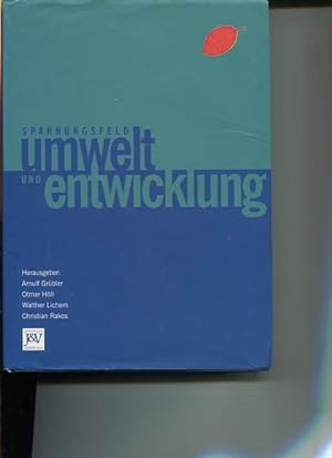 Imagen del vendedor de Spannungsfeld Umwelt und Entwicklung. a la venta por Antiquariat Buchkauz
