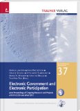 Seller image for Electronic Government and Electronic Participation. Joint Proceedings of Ongoing Research and Projects of IFIP EGOV and ePart 2011. for sale by Antiquariat Buchkauz