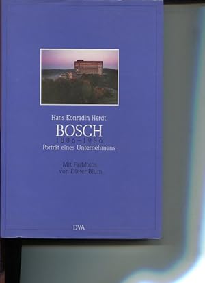 Bild des Verkufers fr Bosch. 1886 - 1986. Portrt eines Unternehmens. Mit Farbfotos von Dieter Blum. zum Verkauf von Antiquariat Buchkauz