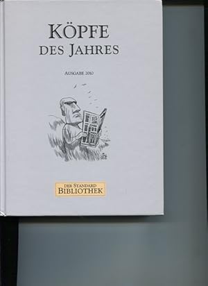 Bild des Verkufers fr Kpfe des Jahres Ausgabe 2010. Der Standard Bibliothek. zum Verkauf von Antiquariat Buchkauz