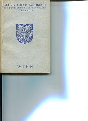 Seller image for Handbuch der deutschen Kunstdenkmler sterreich - Wien. for sale by Antiquariat Buchkauz
