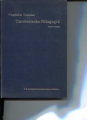 Bild des Verkufers fr Theoretische Pdagogik und allgemeine Didaktik. von, Handbuch der Erziehungs- und Unterrichtslehre fr hhere Schulen Band 2. Abt. 1. 1. Hlfte. zum Verkauf von Antiquariat Buchkauz