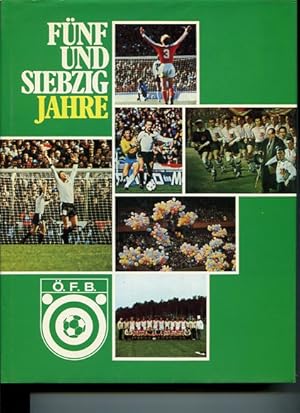 Ö.F.B. - Fünfundsiebzig Jahre - Eine Dokumentation des österreichischen Fußballbundes - 2 Bände. ...