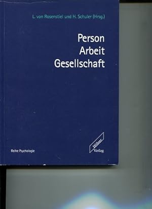 Bild des Verkufers fr Person - Arbeit - Gesellschaft. Festschrift fr Hermann Brandsttter. zum Verkauf von Antiquariat Buchkauz