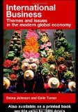Seller image for International Business: Themes and issues in the modern global economy. for sale by Antiquariat Buchkauz