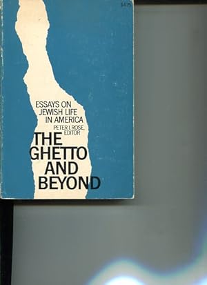 Bild des Verkufers fr The Ghetto and Beyond. Essays on Jewish Life in America. zum Verkauf von Antiquariat Buchkauz