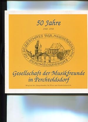 50 Jahre Gesellschaft der Musikfreunde in Perchtoldsdorf. Mitglied des Sängerbundes für Wien und ...