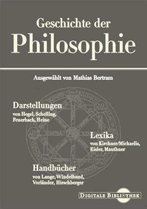 Bild des Verkufers fr Geschichte der Philosophie - Digitale Bibliothek 3. - CD. zum Verkauf von Antiquariat Buchkauz