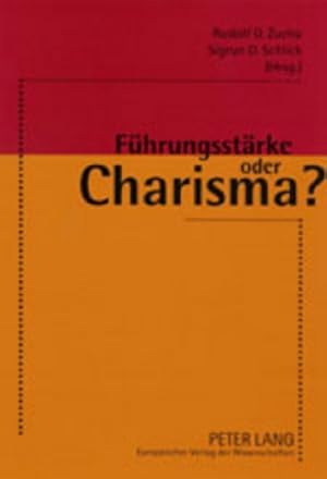 Bild des Verkufers fr Fhrungsstrke oder Charisma?. zum Verkauf von Antiquariat Buchkauz