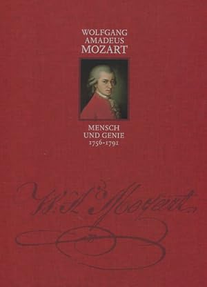 Bild des Verkufers fr Wolfgang Amadeus - Mozart Mensch und Genie 1756-1791 - Box Set Buch - DVD - CD. zum Verkauf von Antiquariat Buchkauz