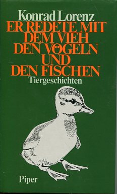 Bild des Verkufers fr Er redete mit dem Vieh, den Vgeln und den Fischen zum Verkauf von Antiquariat Buchkauz