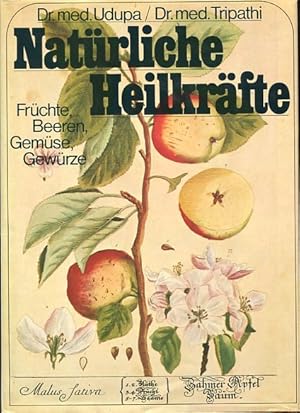 Bild des Verkufers fr Natrliche Heilkrfte - Frchte, Beeren, Gemse, Gewrze. Konzept u. Fotos Norma Schwitter-Hamilton. Ditartikel Arno Sollmann. bers. aus d. Engl.: Martin Frst; bers. d. Ayurveda-Artikel: Michael Feichtinger. zum Verkauf von Antiquariat Buchkauz